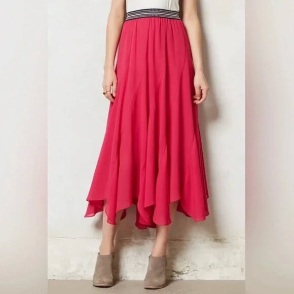 VANESSA VIRGINIA by ANTHROPOLOGIE Dresses & Skirts - VANESSA VIRGINIA Maxi Skirt (Pink)